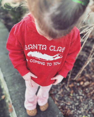 Santa Claus is Coming to Town . Youth Hoodie