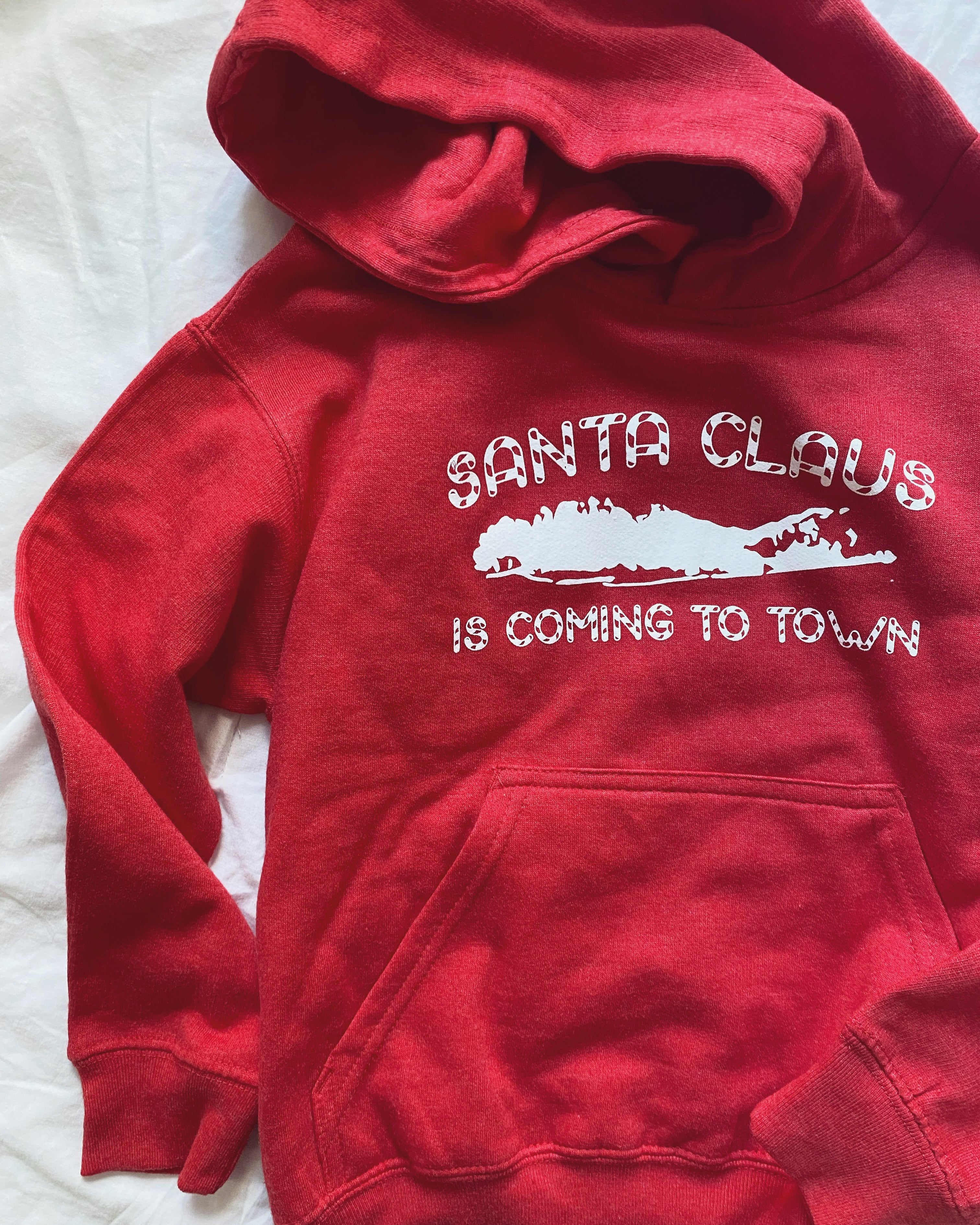 Santa Claus is Coming to Town . Youth Hoodie